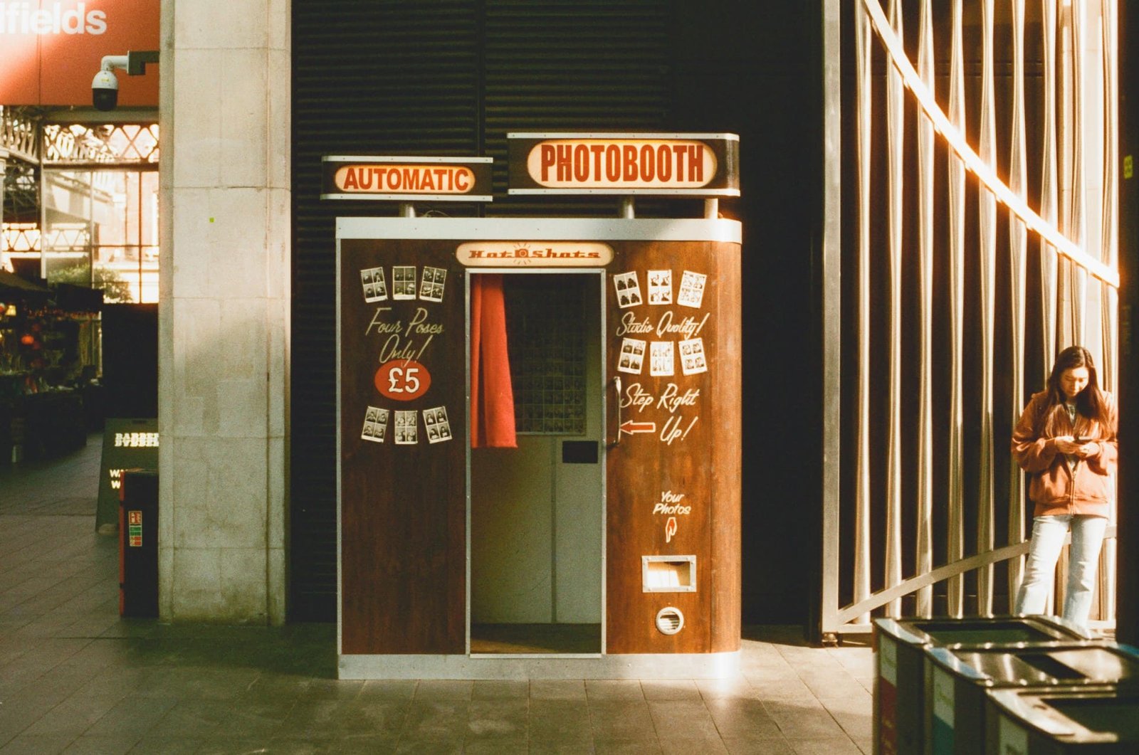 Photo booth, φωτογραφικός θάλαμος